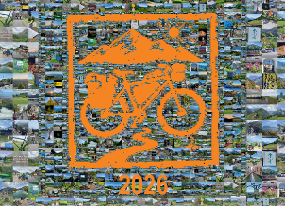 Radreisen Impression 2025 Motiv Radreisen als Collage mit Bilder aus der vergangenen Saison 2025